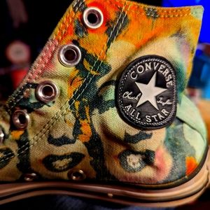 Marilyn Monroe Taylor Chucks Andy Warhol Converse